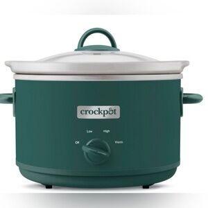 Crock-pot slow cooker brand ponderosa green | 4.5 QT